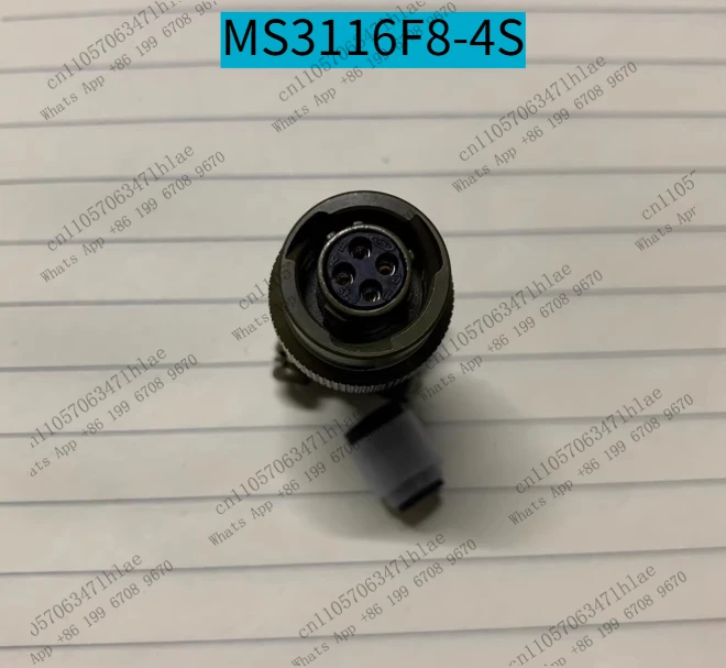 26482 New Aviation Plug Connector MS3116F8-4S