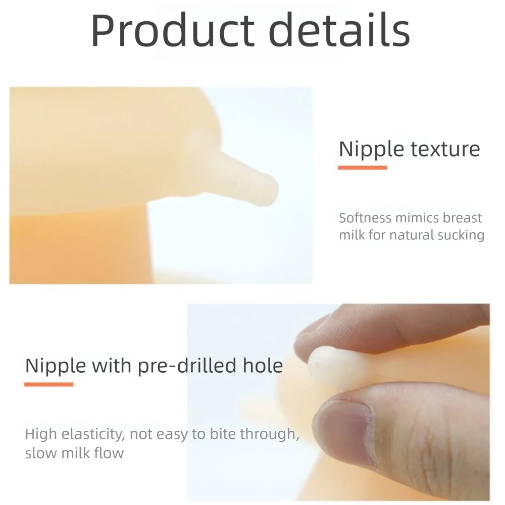 230ml Pet Water Feeding Supplies 4 Nipples Silicone Dog Breastfeeding Artifact Anti Slip Suction Cup Kitten Nursing Bottle