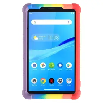 Pouzdro pro Lenovo Tab M7 (2. generace) TB-7305x TB-7305i TB-7305, dětský bezpečný nárazuvzdorný silikonový kryt, ochranný obal na tablet 10 nejlepší prodej kryt na Lenovo Tab M7 - №5