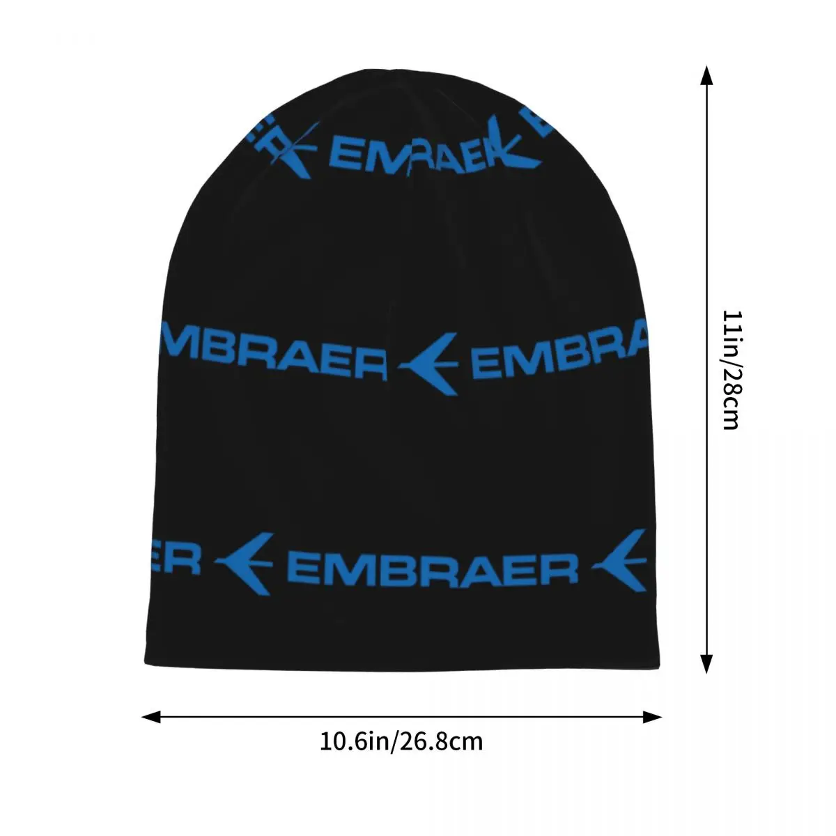 Embraer Logo Men Women Adult Beanies Caps Knitting Bonnet Hat Warm Fashion Autumn Winter Outdoor Skullies Hats