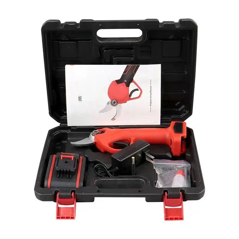 

Processing lithium battery pruning shears electric scissors outdoor branches electric scissors wireless garden electric scissors