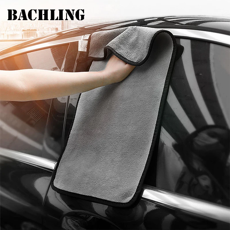 Microfiber Wash Towel Car Cleaning Detailing Drying Cloth Window Glass Cleaning Cloth Car high Absorbent Cleaning Products