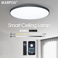 MARPOU Smart ceiling lamp led lamp for bedroom ceiling lights with Remote control Dimmable led lights for room Living room