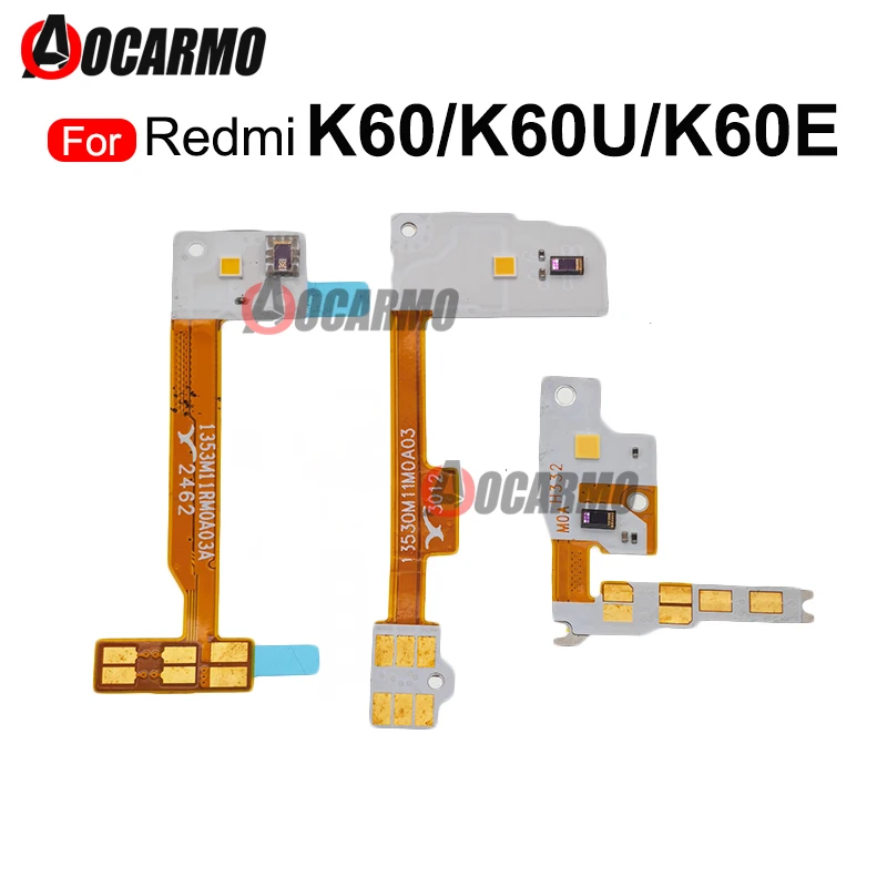

1 шт. Aocarmo для Redmi K60Ultra K60 K60Pro K60E гибкие запасные части для вспышки
