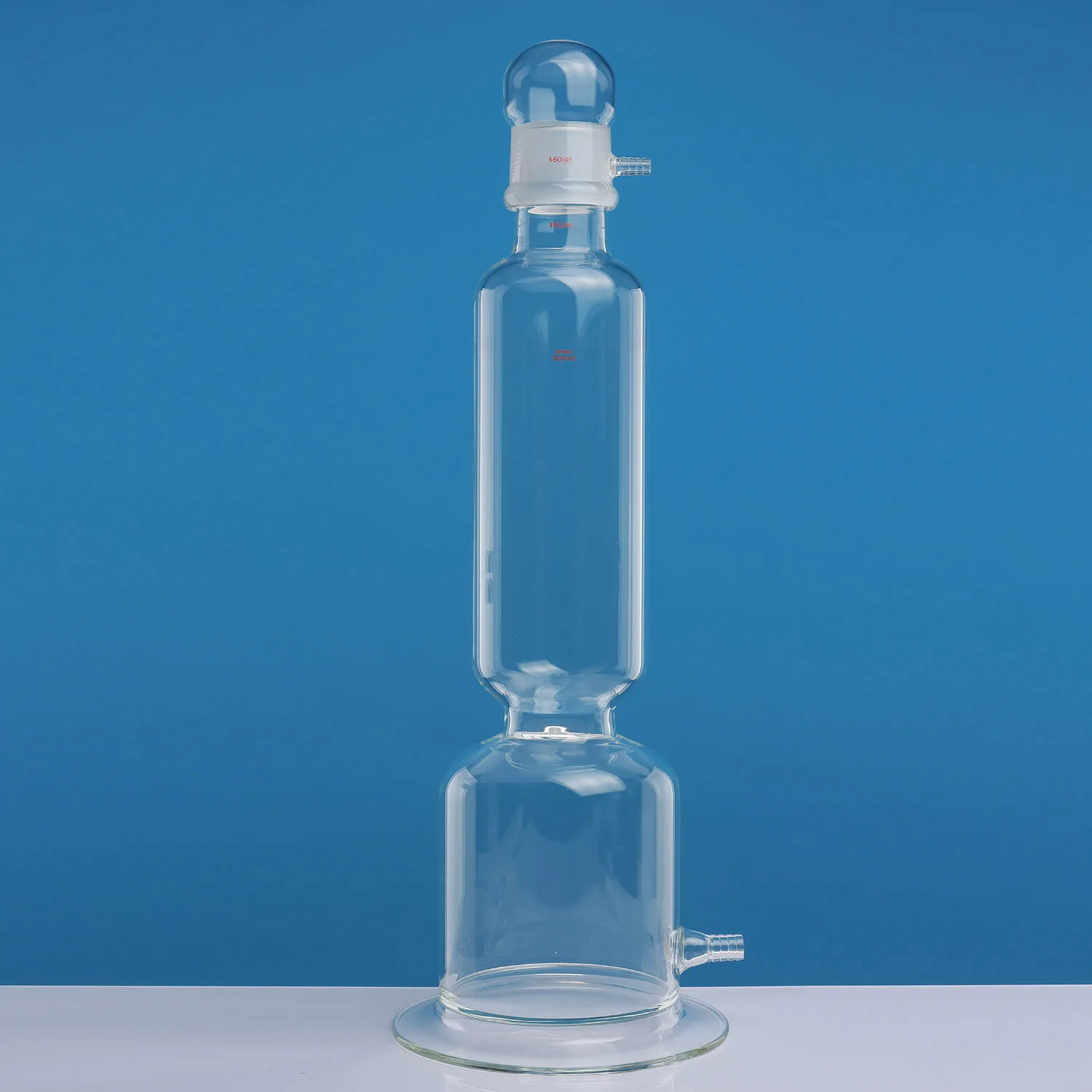 Gas drying tower Solid absorber buffer bottle 250/500/1000ml borosilicate glass Laboratory equipment