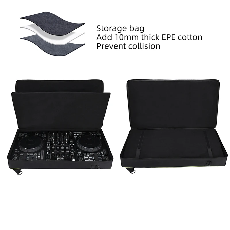 ZOPRORE Carrying Portable Bag Travel Case for Pioneer DDJ FLX10 / DDJ 1000 / DDJ 1000SRT Portable Controller and DJ Headphone