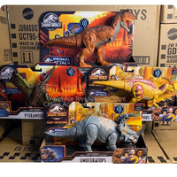 MATTEL Jurassic World 2 Carnivorous Bovine Dragon Retroraptor Ice-ridden Dinosaur Linking Sound Effect Dinosaur Trendy Toys Gift
