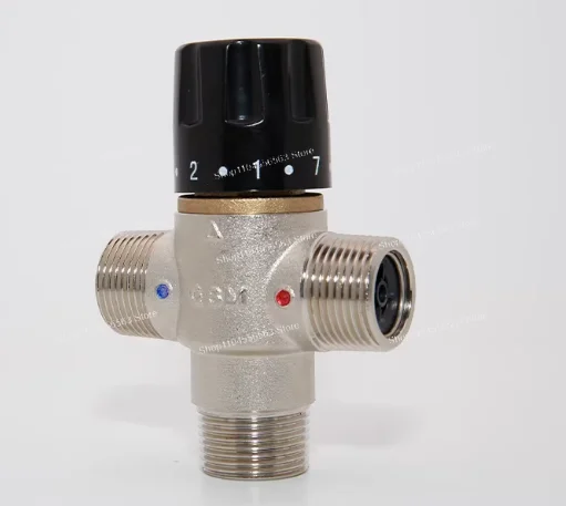 

Латунный смесительный клапан для солнечных систем, термостатический клапан, смеситель для ванной комнаты, регулятор температуры DN15 DN20 DN25