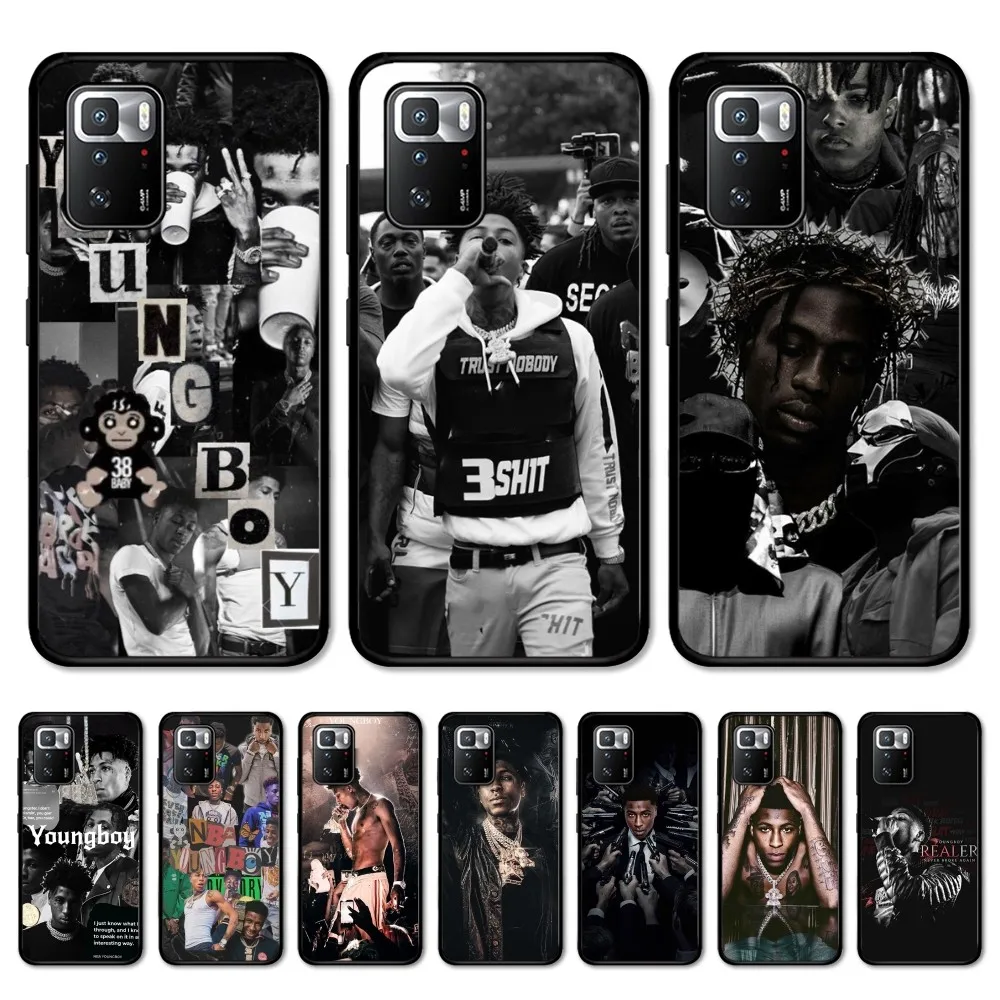 

Youngboy Never Broke Again Phone Case For Redmi Note 4 X 5 A 6 7 8 T 9 9S 10 11 11S 11Epro Poco M3 Pro