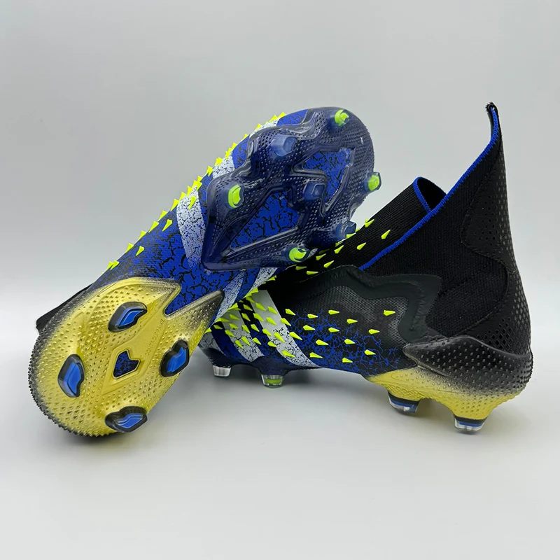 

Men Football Shoes Training Outdoor Football Field Boots Original Professional Soccer Shoes Society Cleats Sneaker Long Spikes