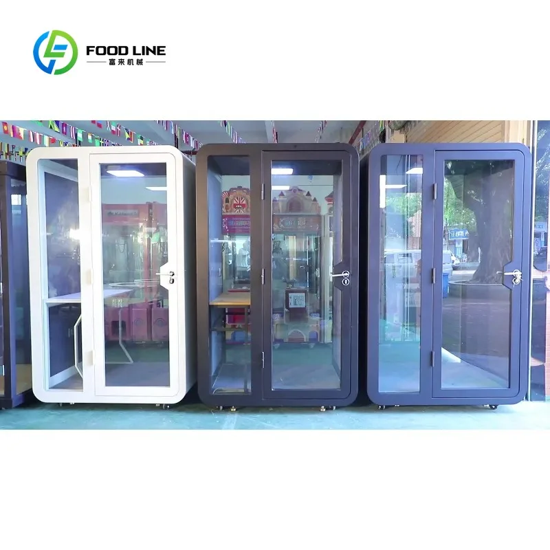 Customized Portable Silence Soundproof Recording Studio Acoustic Vocal Booth Isolation Office Phone Booth