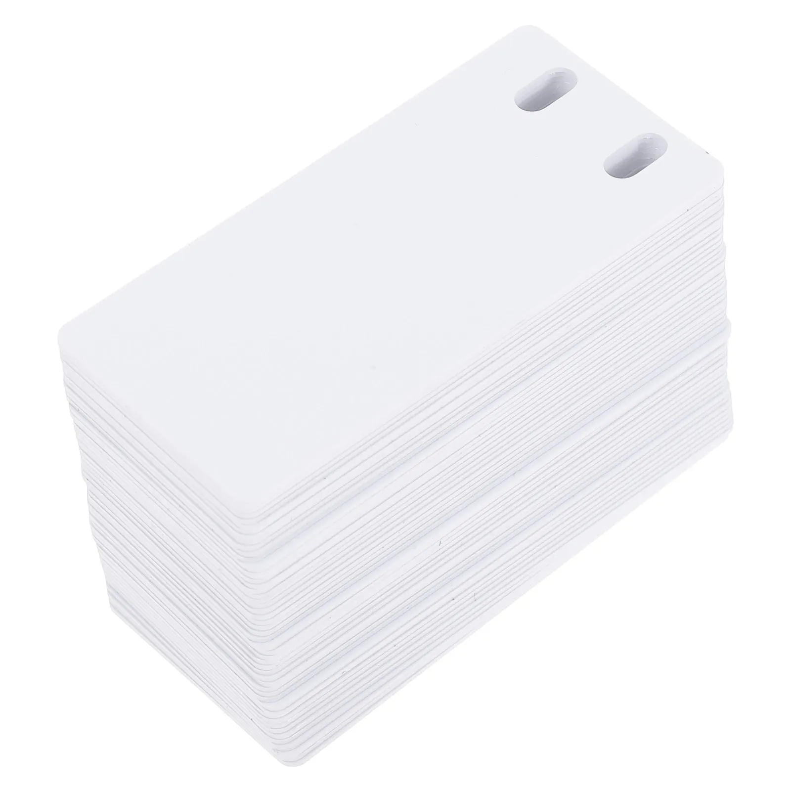 50pcs Write-On Cable Labels Blank PVC Tags for Wire and Cord Identification Waterproof Wire Cable Blank Cable Tags Cable PVC Tag