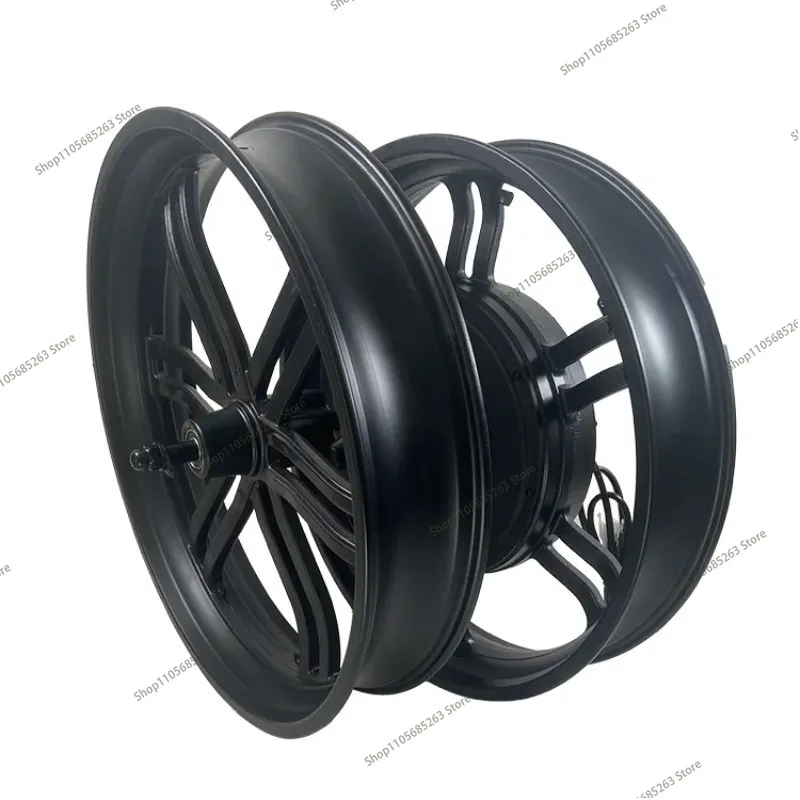 2000W60km/h20 Inch Toothless Fat Bicycle Front and Rear Wheels Snowmobile Off-road Vehicle Wheel Hub Motor 20x4.0