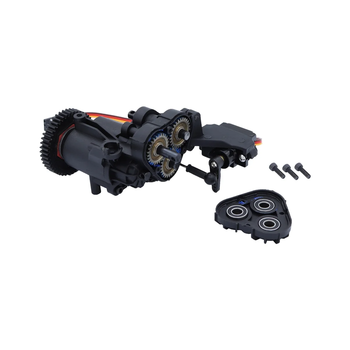 2 Speed Transmission Gearbox with Internal Gears and Servo for 1/10 RC Crawler TRAXXAS TRX4 TRX6 Upgrade