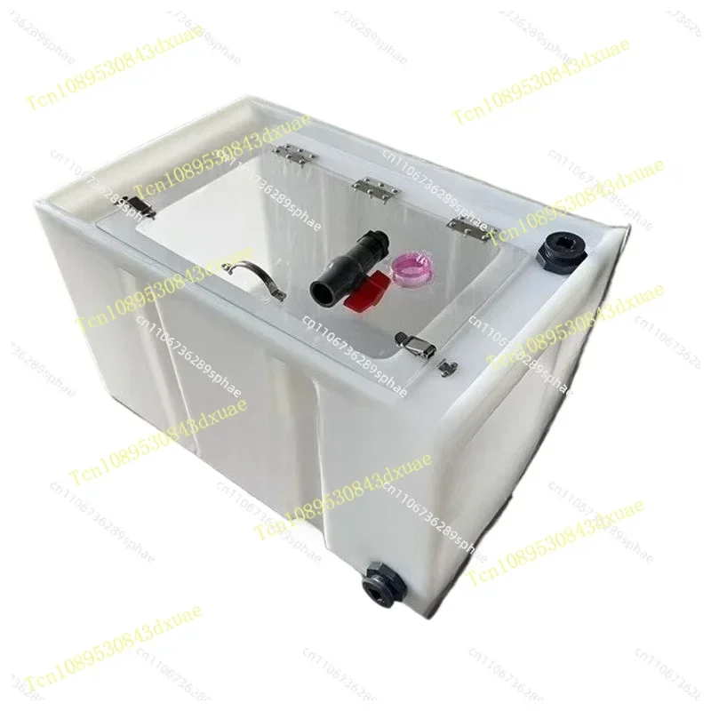 Live Fish Transportation Modified Anti-spill Water Tank Trolley Trunk 130L240L Horizontal Flip Fish Hatching Fish Box
