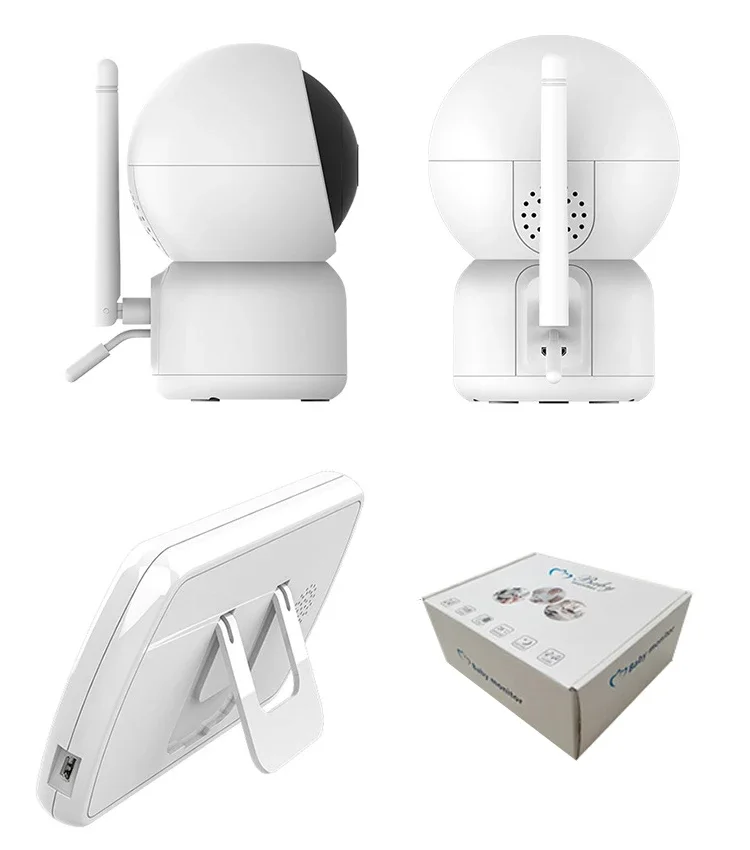 كاميرا واي فاي للأطفال مقاس 5 بوصات VOX وLullaby 1080P