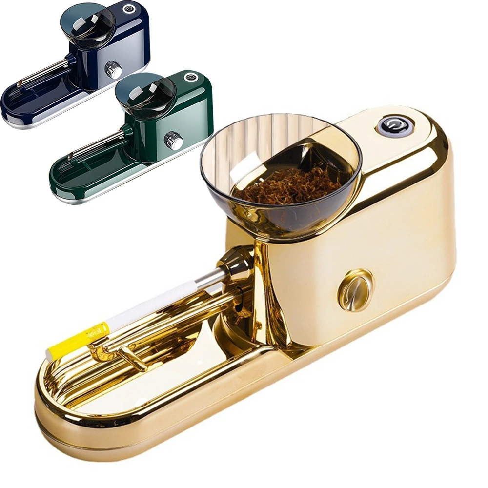 

Автоматическая машина для прокатки трав, 6,5 мм/8 мм, регулируемый конус, портативный электрический роликовый инжектор, автоматическая машина для наполнения табака