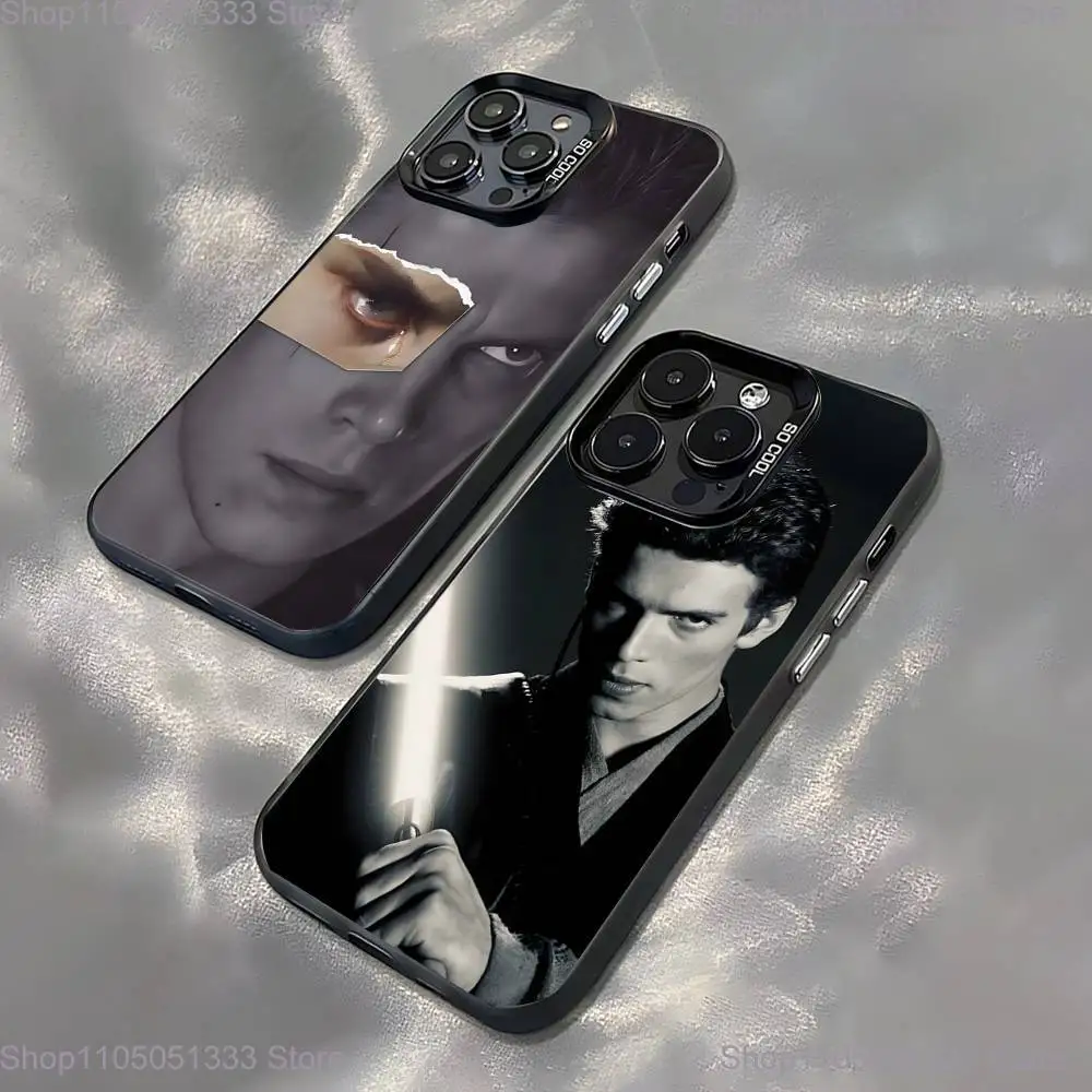 

Hayden Christensen A-Anakin Skywalker Phone Case For iPhone 16,15,14,13,12,11,Pro,XS,Max,Plus Black Candy Matte Shockproof Cover