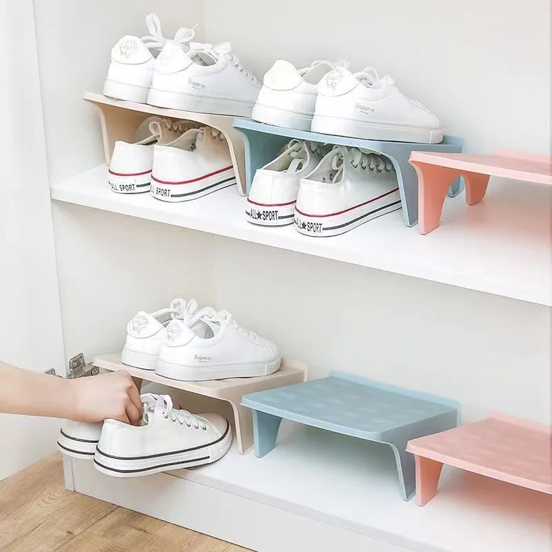 

UI600-Double-layer space-saving simple shoe cabinet