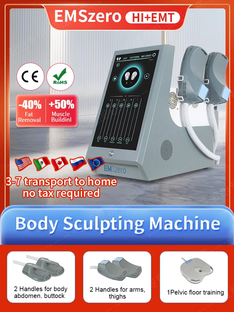 

Portable Ems Zero Neo Tesla Rf 6500W Emszero Muscle Stimulator Slimming Equipment Professional High-End Body Shaping Machine