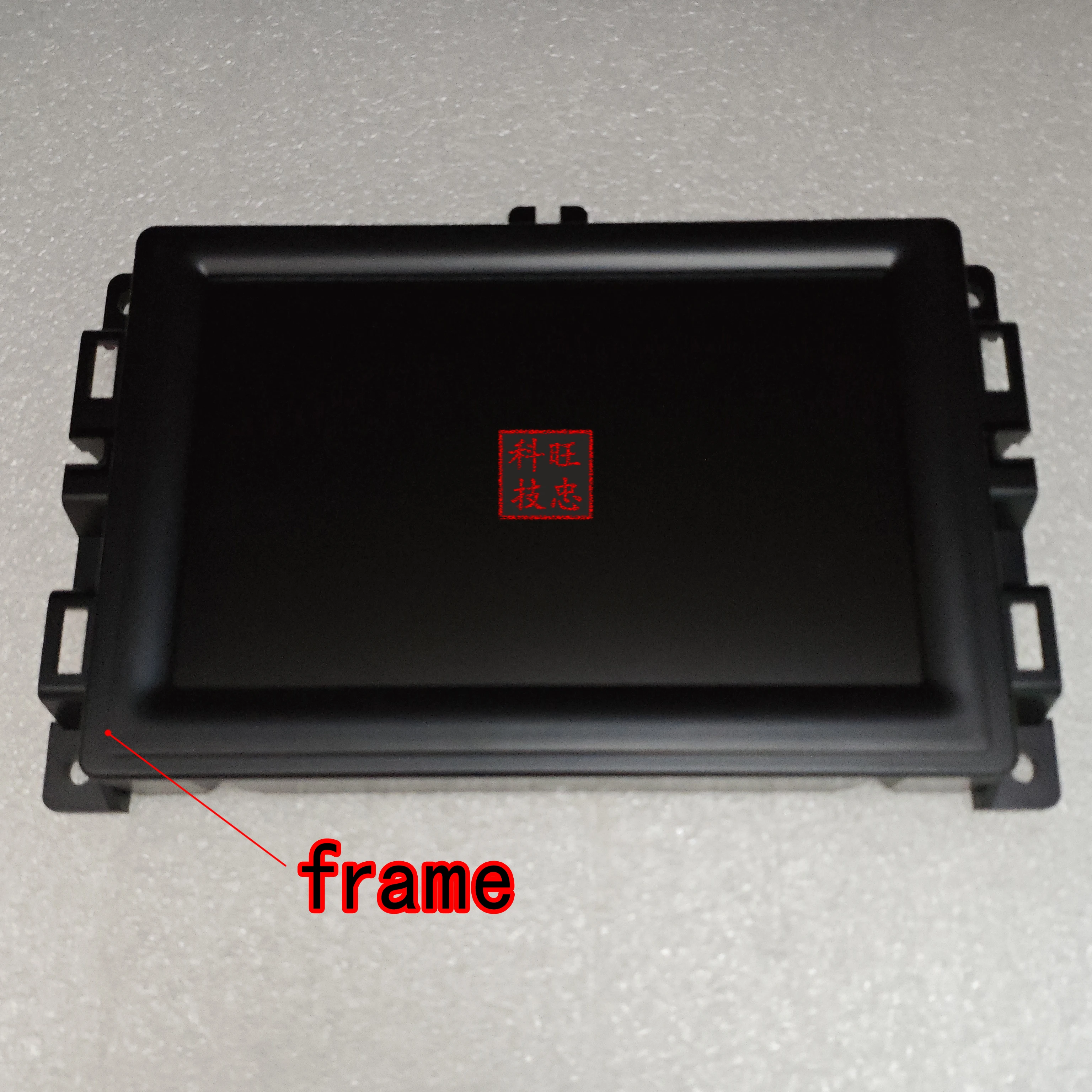 Brand-new 7 inch TDO-WXGA0700K00057-V1 TDO-WXGA0700K00033-V2 LCD Display with frame and with touch For 2017-2020 JEEP COMPASS