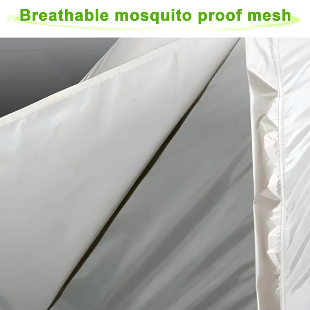 Tienda inflable al aire libre, tienda de campaña de configuración rápida, 1-6P durante la noche, Picnic grueso a prueba de lluvia, cabina familiar grande y gruesa