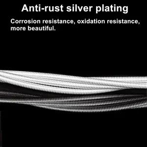 6PCS Classical Guitar Strings Set Plating Super Light Classic Guitar Clear Nylon Silver Strings Copper Boned to Silver 10 Main Sales Nylon guitar rope - №9
