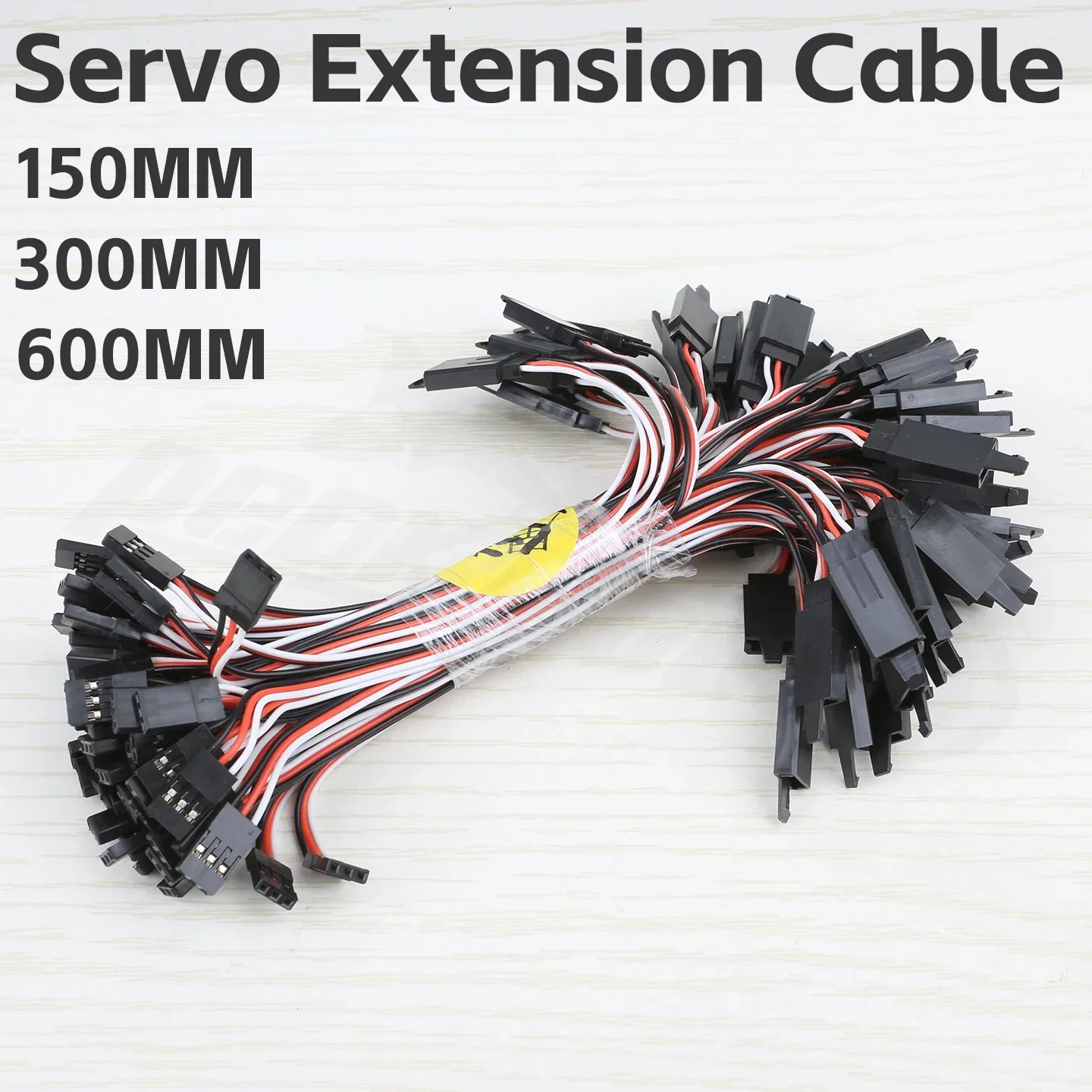 RC Servo Extension Cable Male to Female Y Splitter Lead 1-to-2 15cm 20cm 30cm 30-Core Wire for RC Model Car Airplane Helicopter