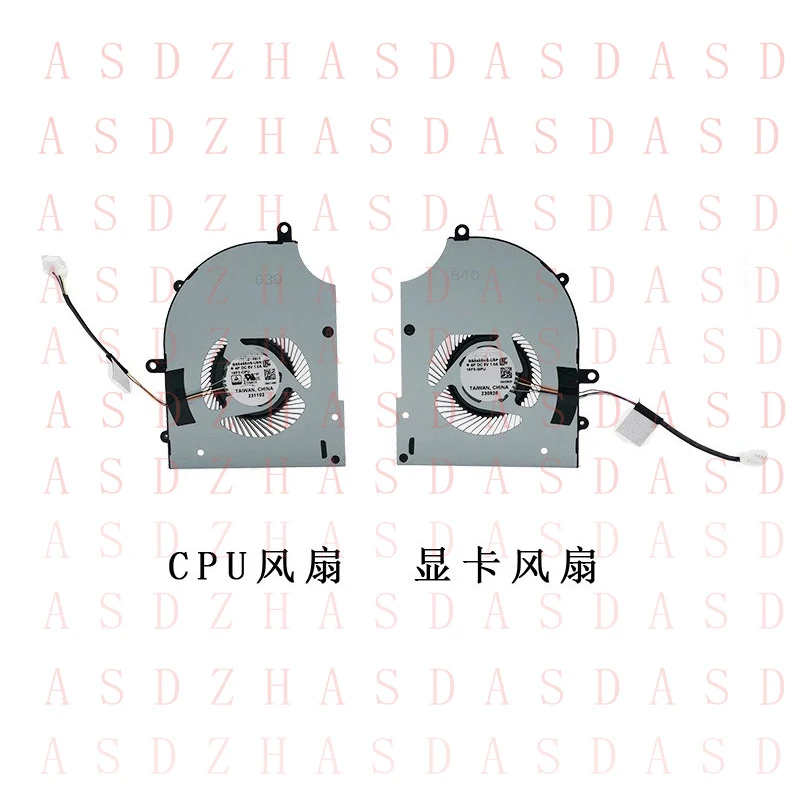 Z  CPU GPU Cooling Fan For MSI Stealth 16 AI Studio A1V A1VIG BS5405HS U5N U5P 15F3