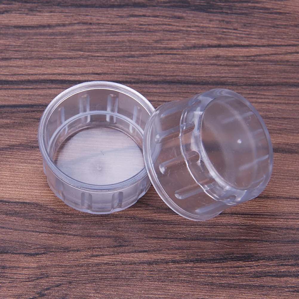 12 Pcs Shake Cup Lid Press Shaker Cover Non-Spilling Cap Splash Reusable Lids Tumbler Multipurpose Clear