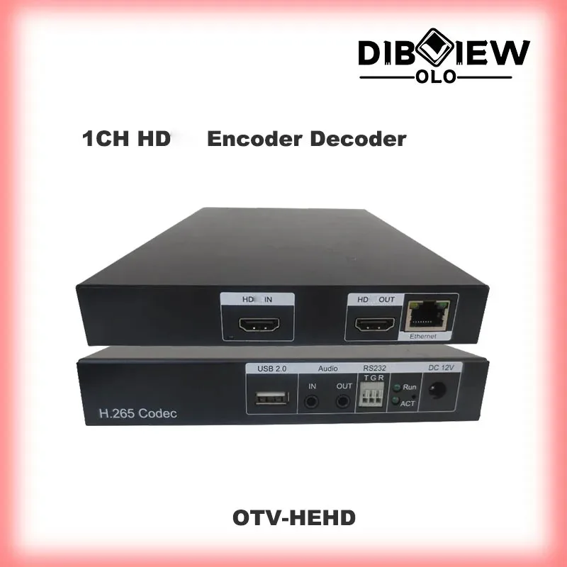 

1Ch H265 Codec HDMI-compatible IP Video Encoder Decoder For IPTV Live Streaming