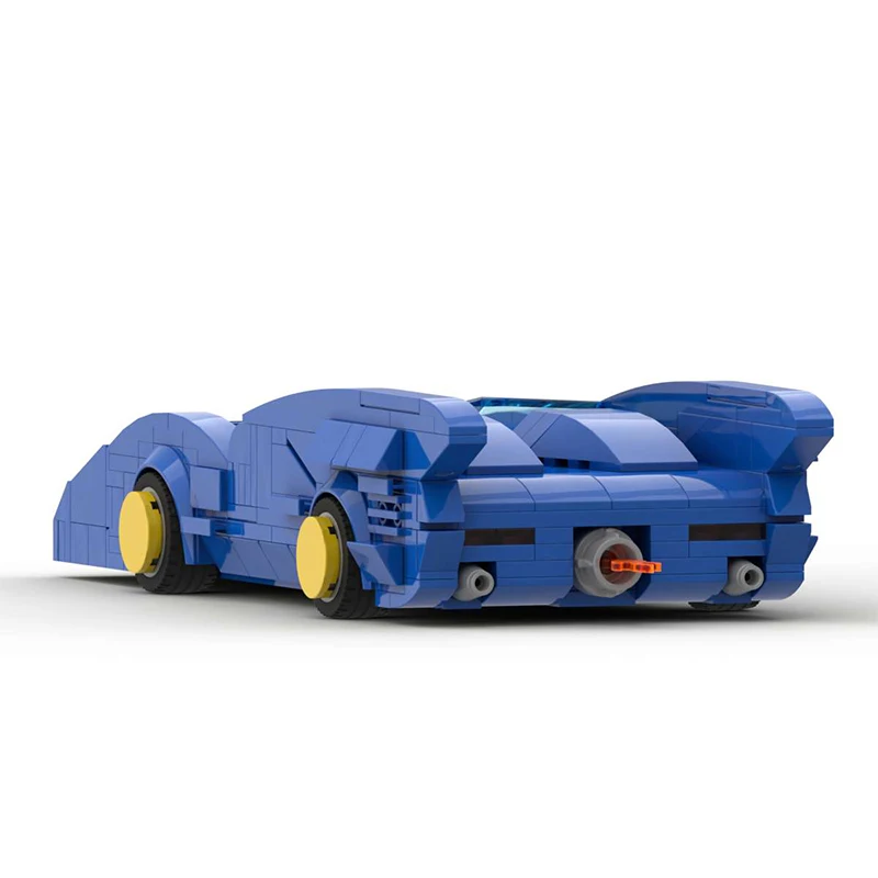 MOC 애니메이션 영화 시리즈 영웅 배트모빌 블록 어린이 조립 장난감 슈퍼히어로 기사 자동차 모델 DIY 소년 생일 선물
