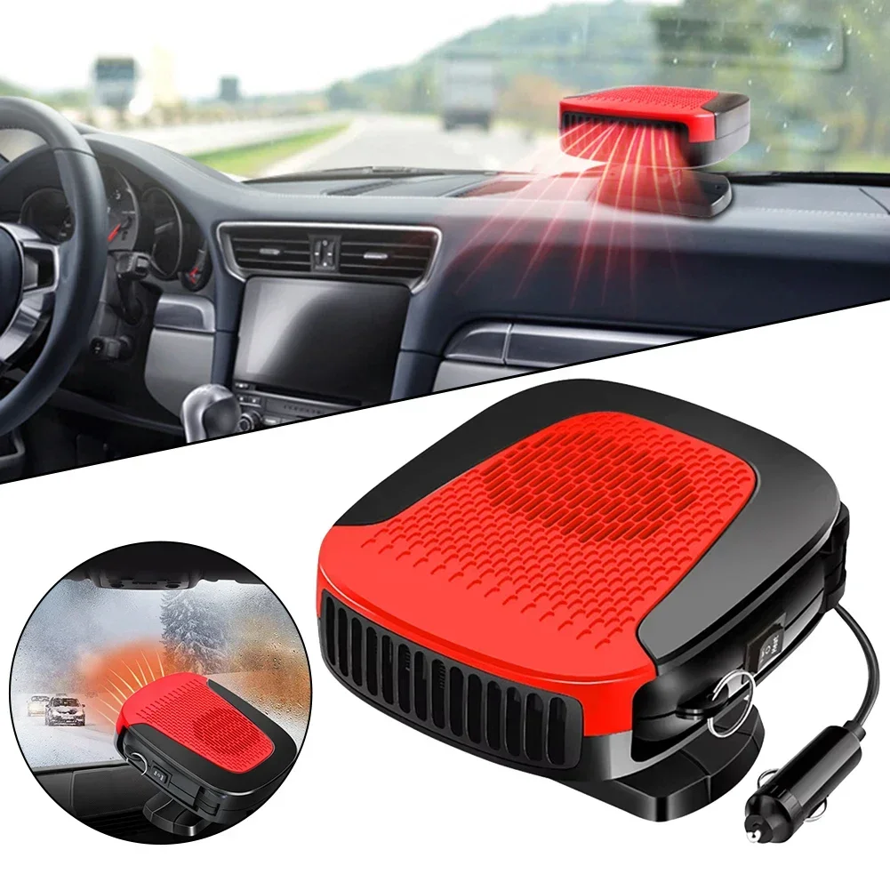 Portable Car Heater 12V 150W with Fast Heating and Cooling Function Ideal for Winter Defogging and Summer Cooling