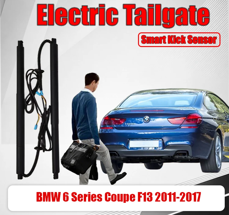 Electric Tailgate Upgrade Kit For BMW 6 Series Coupe F13 Power Lift Support Rods Auto Trunk Boot Lid Power Liftgate Modi