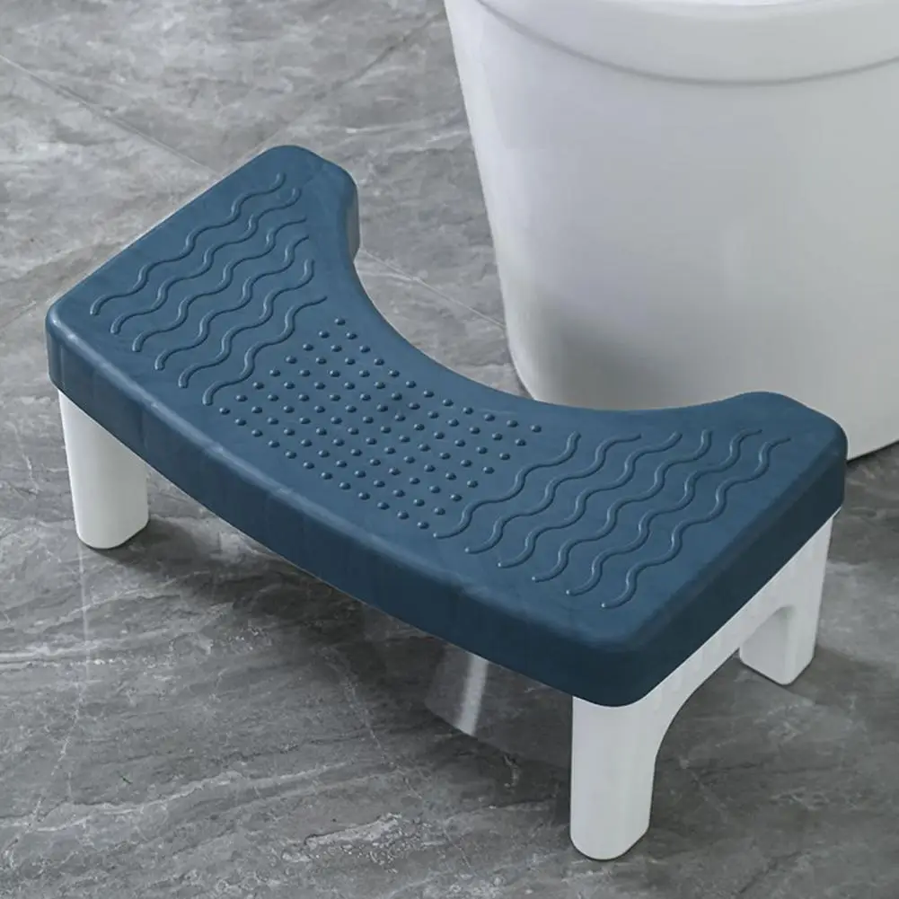 Toilet Squat Stool Removable Non-slip Toilet Seat Stool Ergonomic Toilet Footrest Home Adult Bathroom Accessories