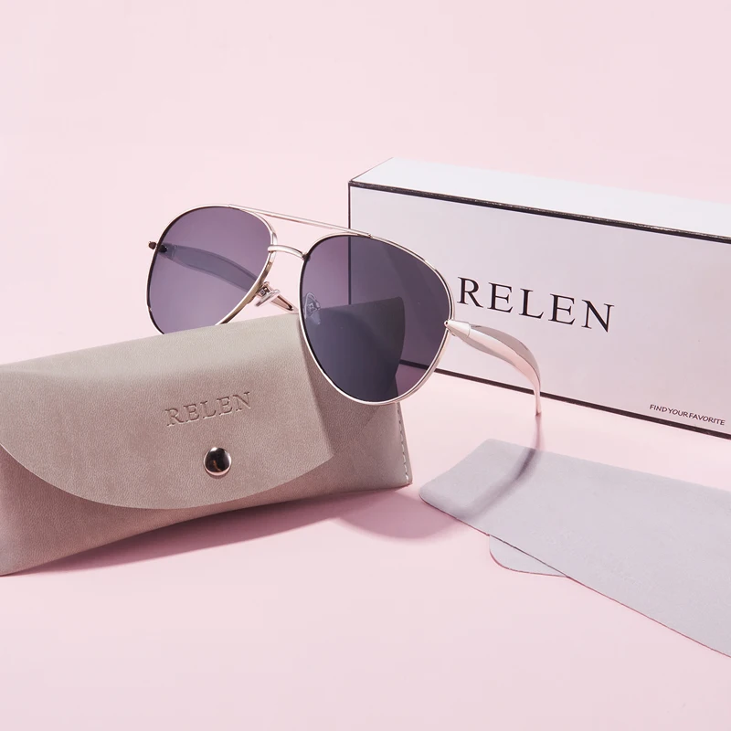 Relen แว่นตาตกแต่งแฟชั่นสำหรับทุกเพศ ดีไซน์ใหม่ไม่ซ้ำใคร แว่นตาทรงนักบินแบบสองชั้น ดีไซน์หรูหราสไตล์เรโทรอเนกประสงค์ ทันสมัย เหมาะสำหรับตกแต่ง ใช้ในชีวิตประจำวัน เป็นของขวัญสุดพิเศษ พร้อมกล่องใส่แว่นและผ้าทำความสะอาด