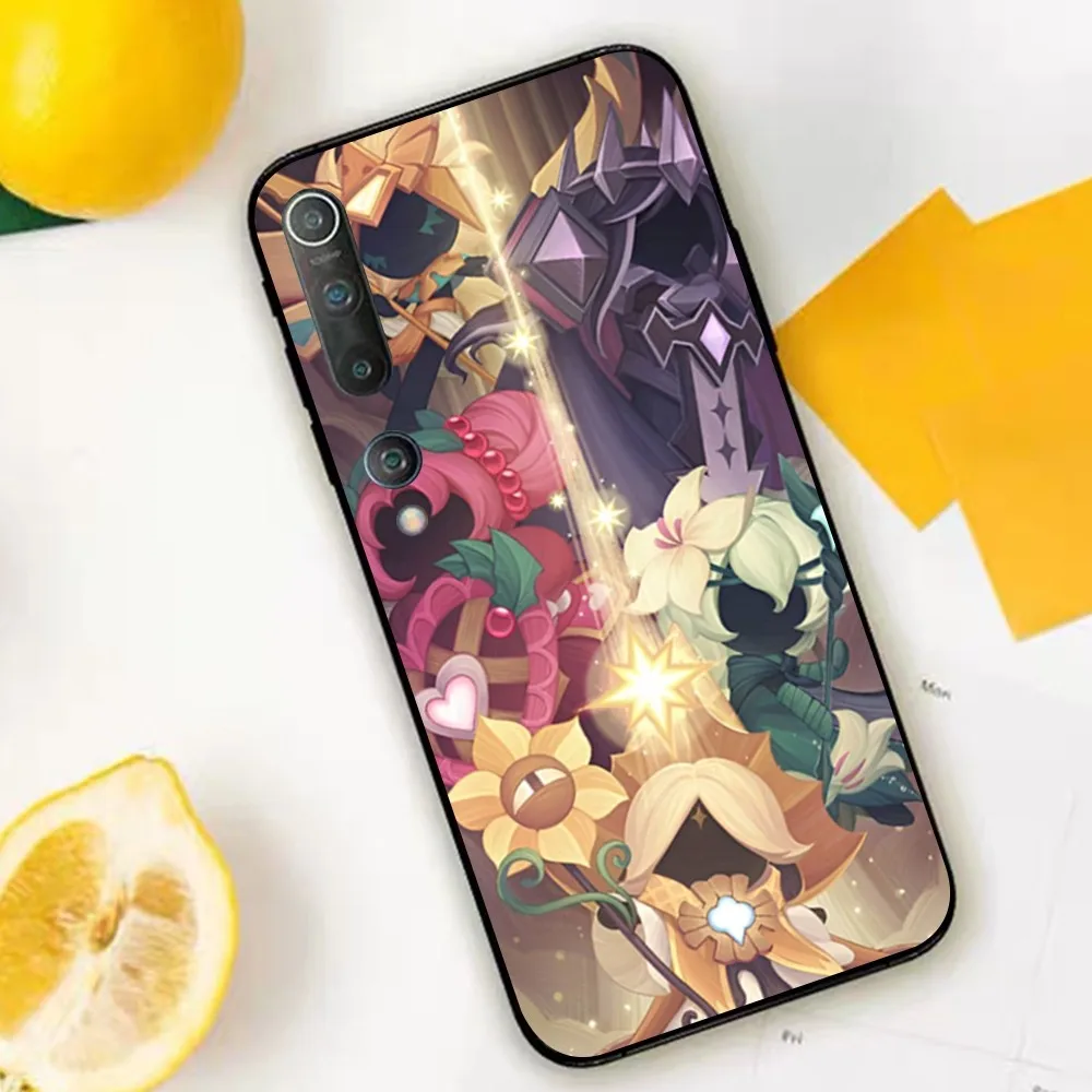 Cookie Run Kingdom Phone Case For Xiaomi Mi 5X 8 9 10 11 12 Lite Pro 10T PocoX3pro PocoM3 Note 10 Pro Lite