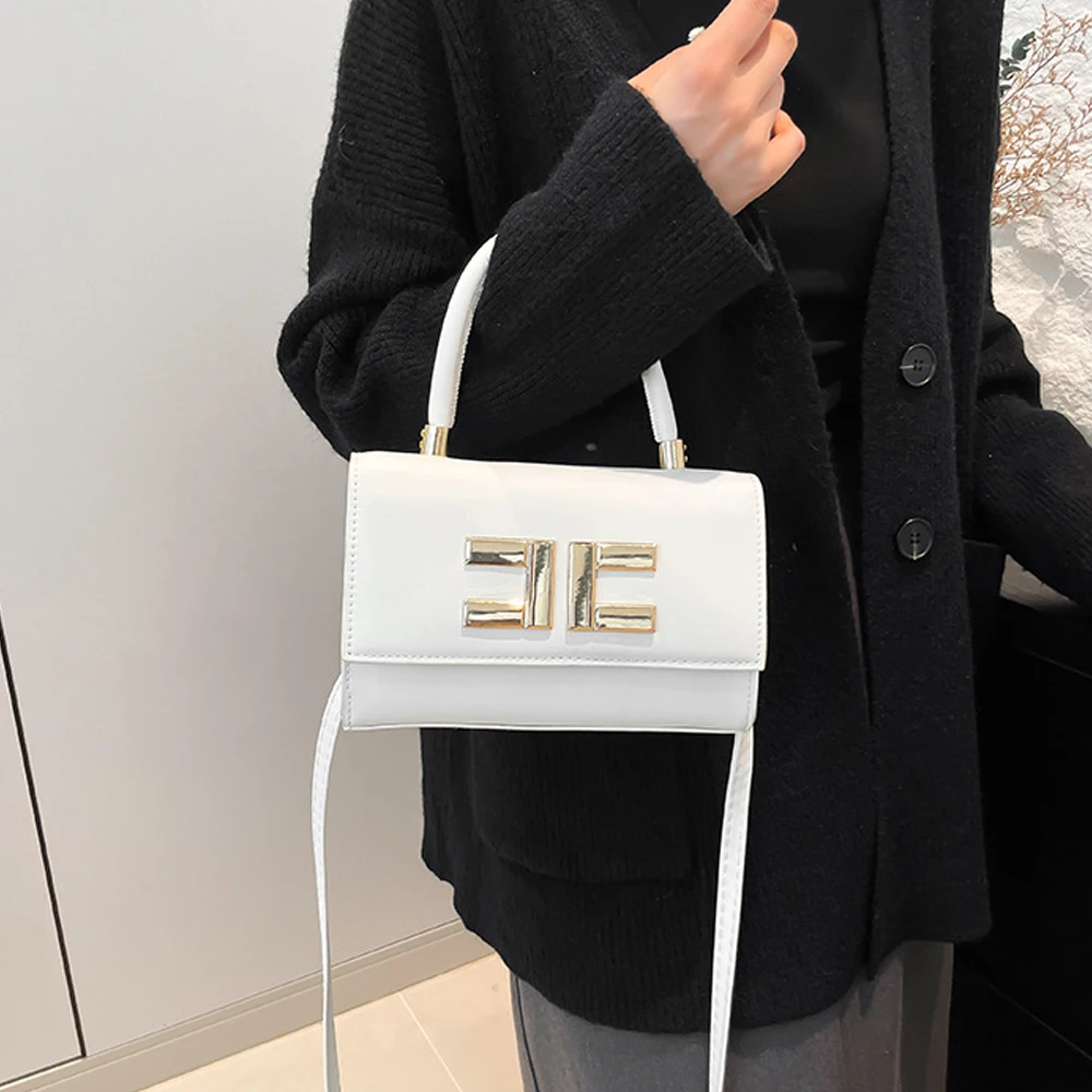 

New Fashionable and Beautiful Women's Korean Edition Simple Texture Cross Shoulder Underarm Bag