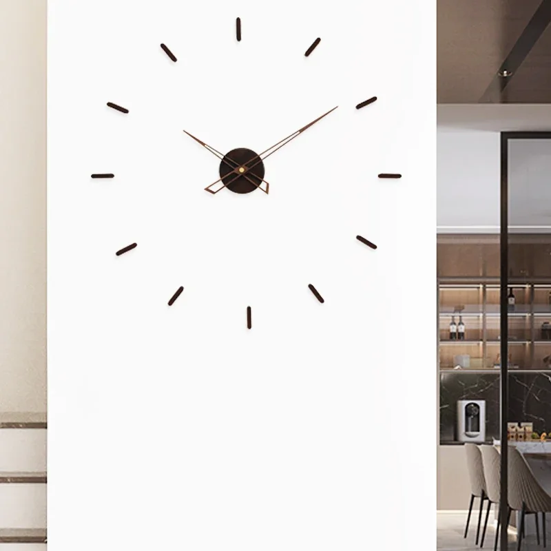 

Simple Design Wall Watch Korean Interior Aesthetic Modern Nordic Big Size Wall Clocks Mechanism Reloj Pared Home Decoration