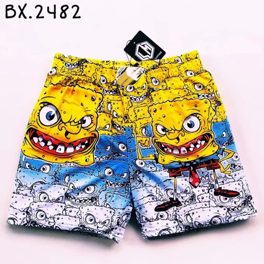 Summer New Children\'s Clothing Boys 3d Printed Beach Shorts Girls Casual Comfortable Breathable Fashion Shorts 4-14 Years Old