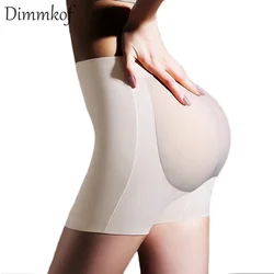 Dimmkof Scrunch Butt Shapewears With Hip Pad Women's High Waist Tummy Control Panties Seamless Shaping High Elasticity Underwear
