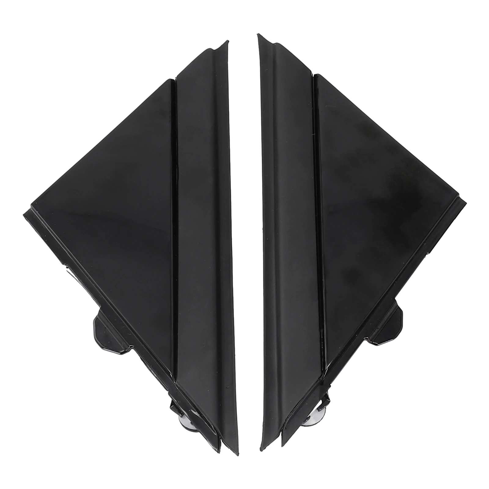 Upgrade the Exterior of Your For FIAT 500 2012 2019 with Gloss Black Door Mirror Flag Cover Moldings Set of 2Pcs