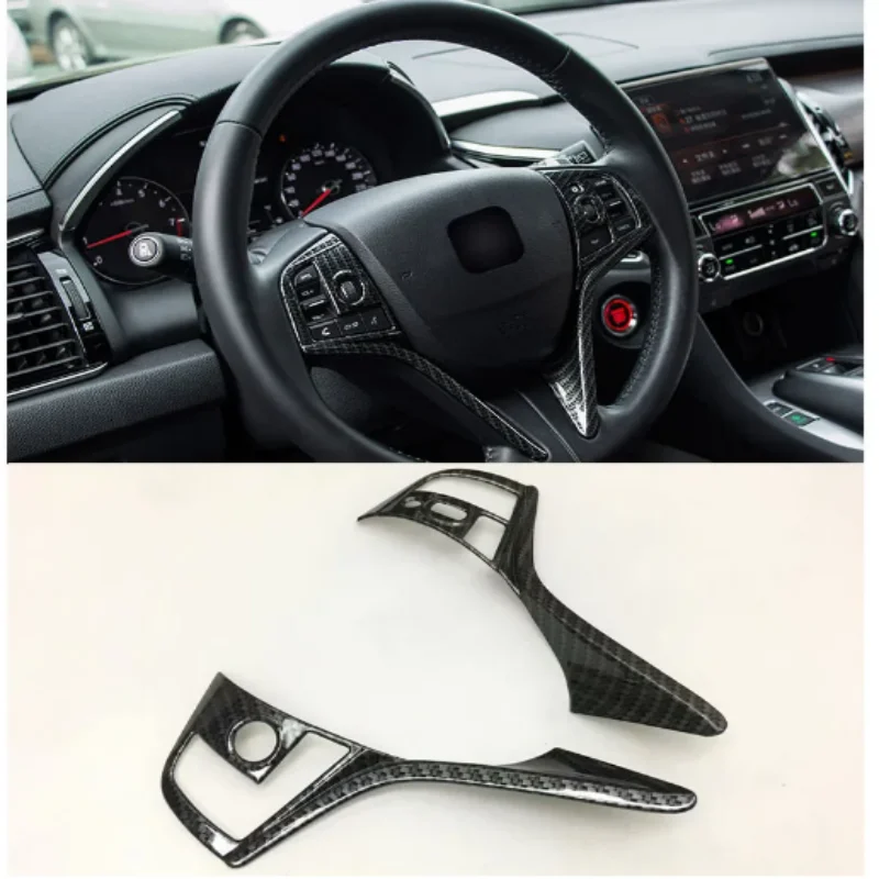 

Carbon Fiber Interior Steering Wheel Cover Trim For Honda Avancier 2017-2018