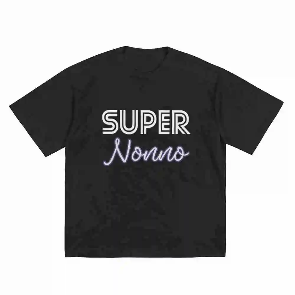 Super Nonno Short Sleeve Tee 100% Cotton T-Shirt