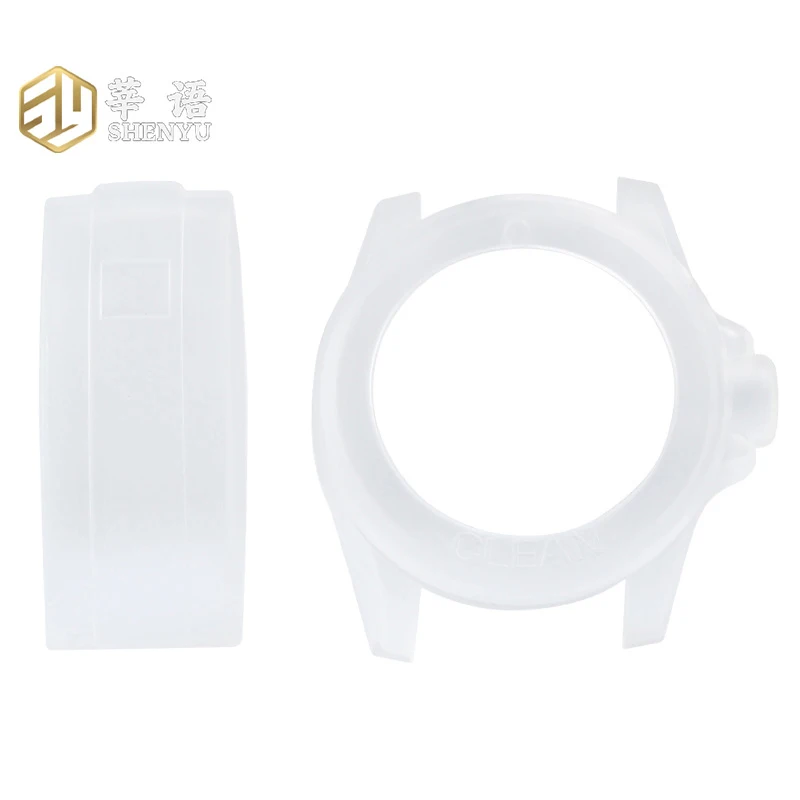 لساعة رولكس دايتونا، الغواصة (أسود وأخضر) علبة ساعة يخت ماستر، قرص، أغطية حماية من السيليكون وإكسسوارات الساعات