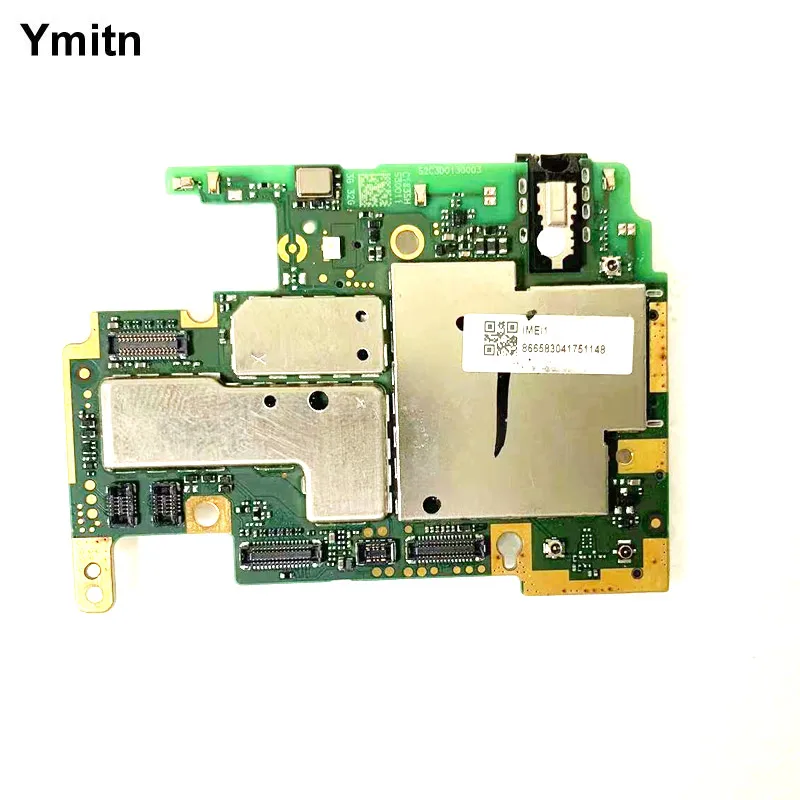 Ymitn Unlocked Electronic Panel For Xiaomi RedMi 6 Mainboard Motherboard Circuits Flex Cable