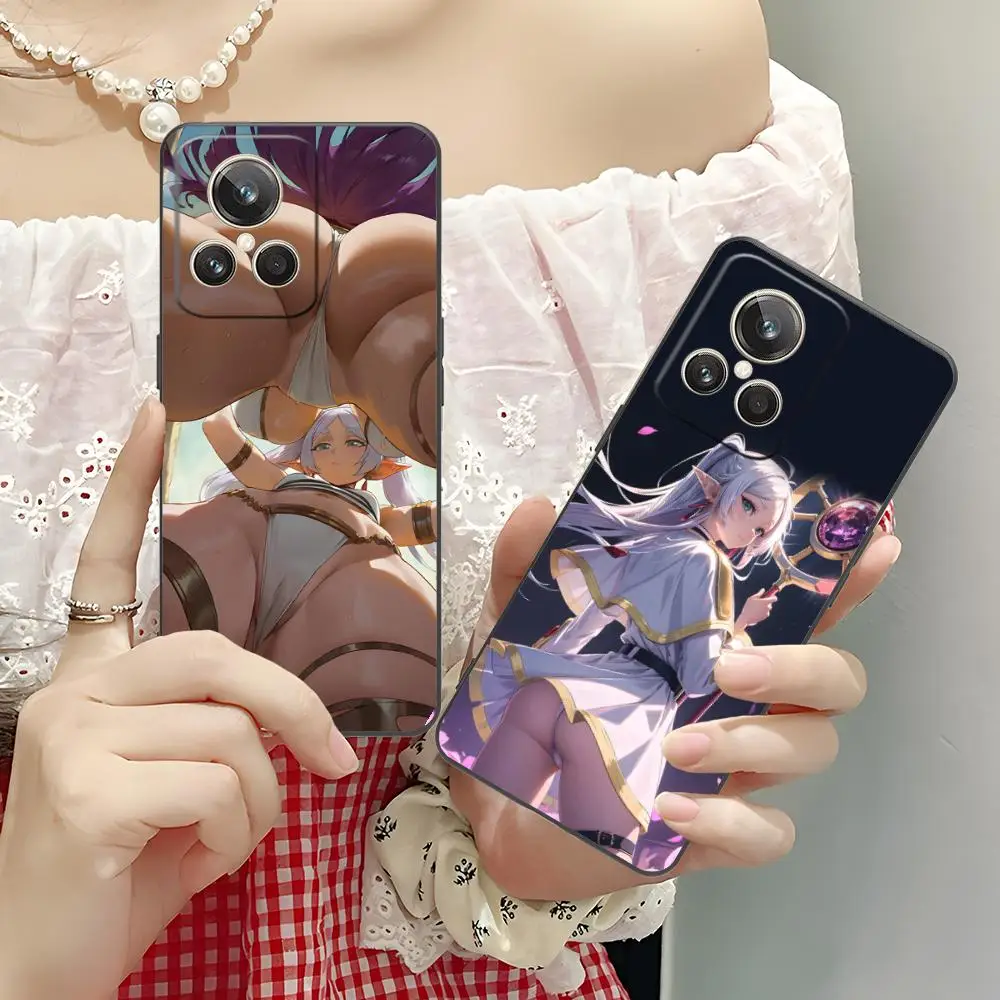

Чехол для телефона Sousou no Frieren Hentai для Realme GT 8 Neo Pro C75 73 71 C67 65 C55 53 C35 31 C20 15 Роскошный чехол с цветной печатью