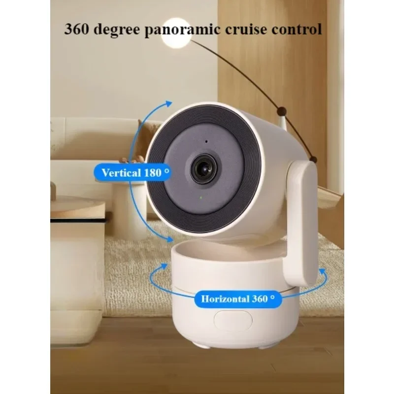 Household High-definition Smart Home Indoor Gimbal 3MP Infrared Night Vision One Click Call Wifi Camera