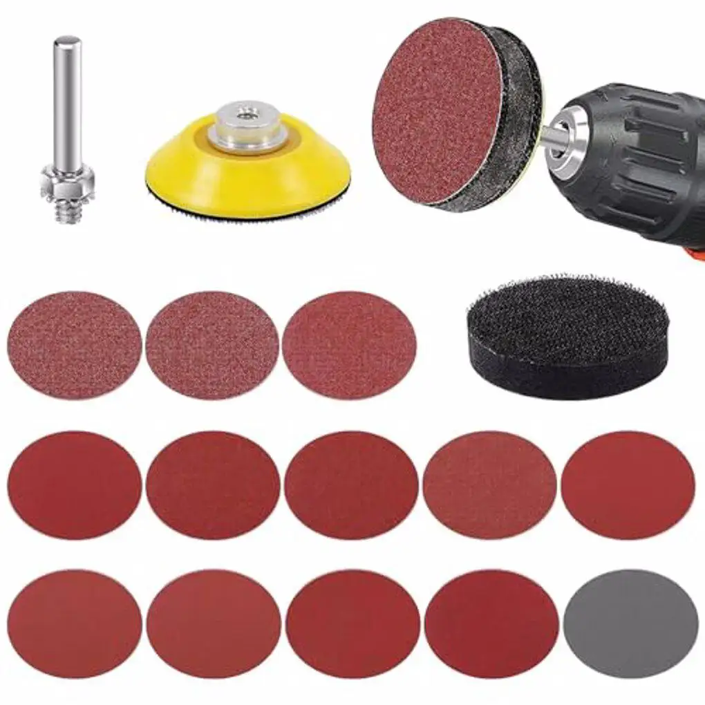 

130pieces Good Sandpaper Disc For Long-lasting And Effective Sanding Widely Application Sanding Disc