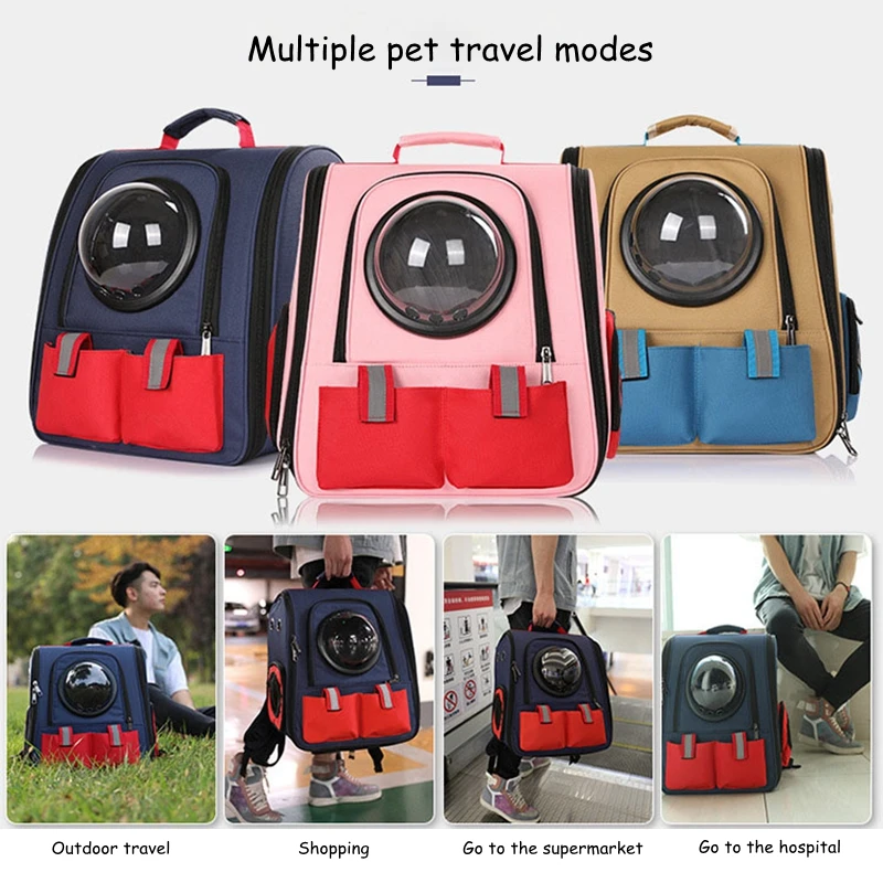 

Backpacks Women's Bag All Stages Nylon None Zipper Anhui Cats Cat Carriers Bags Backpack Top Fashion